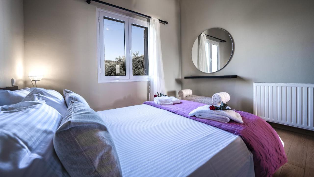 Petronila Luxury Villa With Heated Private Pool Kíssamos Buitenkant foto